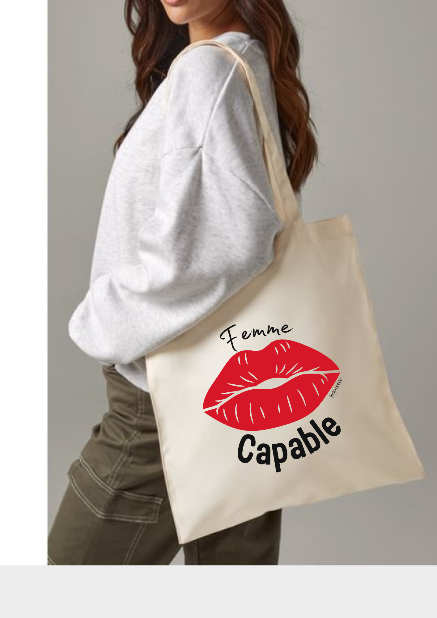 Tote bag " Indomptée